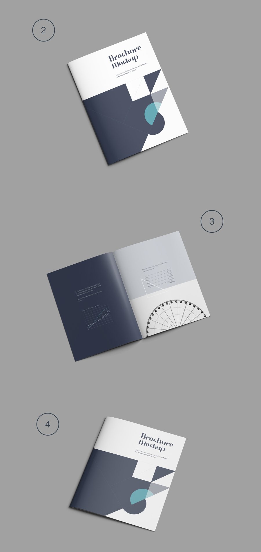 Letter Brochure Mockup
