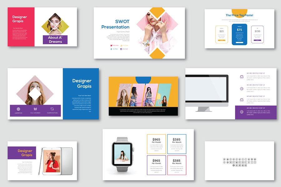 Pastel Free Presentation Template