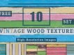10 Vintage Wood Textures