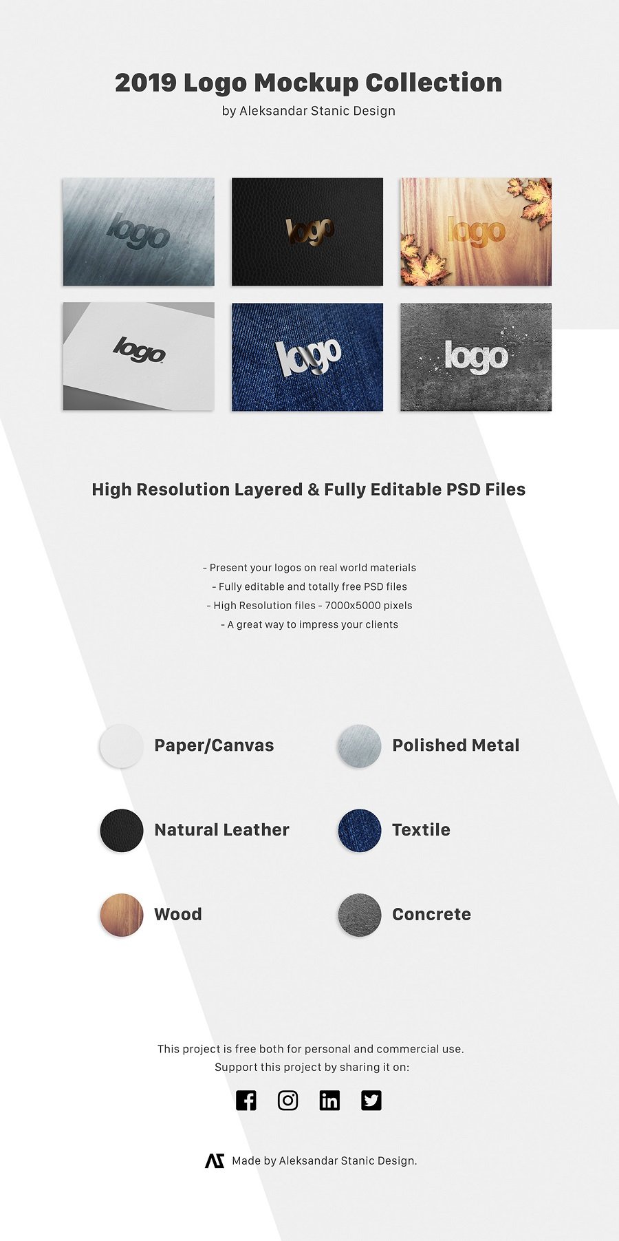 2019 PSD Logo Mockups