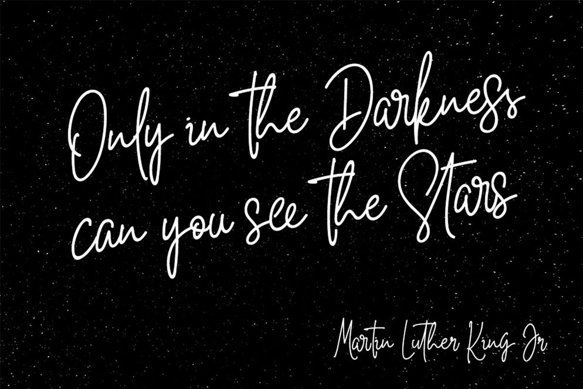 White Star Script Font Demo