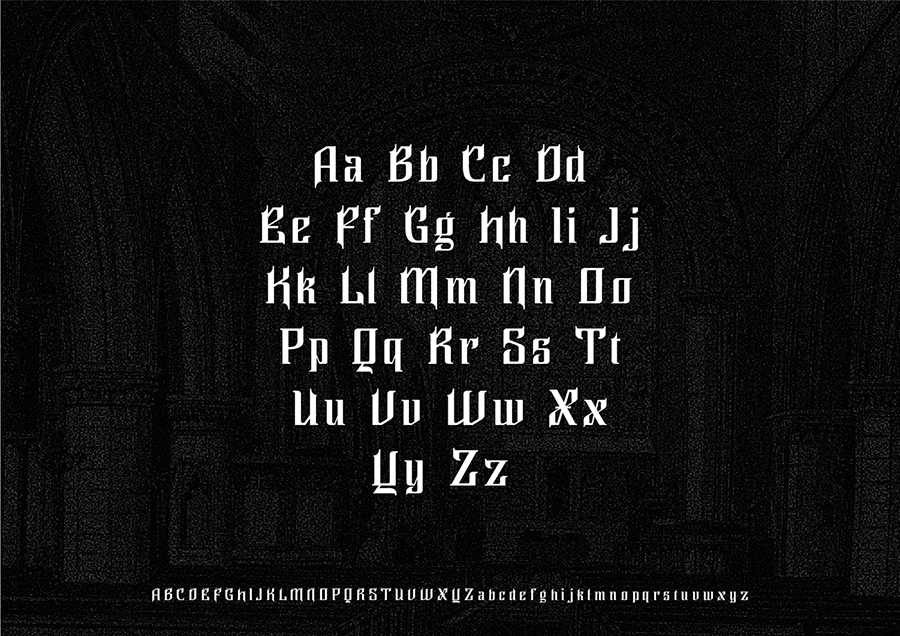 Ghillion Gothic Free Font