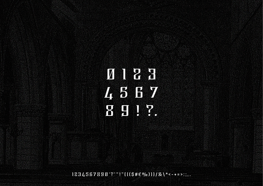 Ghillion Gothic Free Font