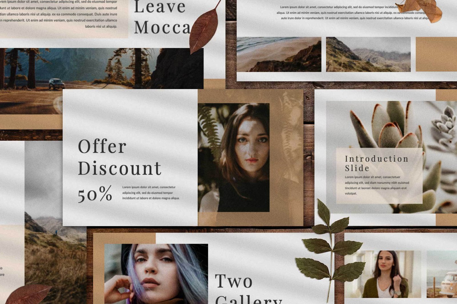 Mocca Free Powerpoint Template