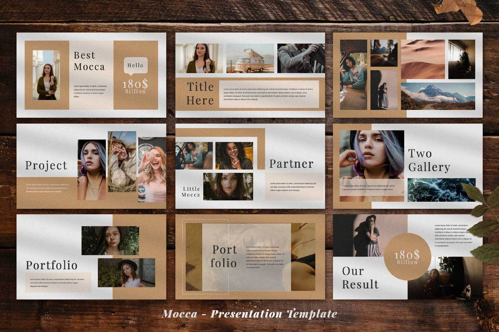 Mocca Free Powerpoint Template