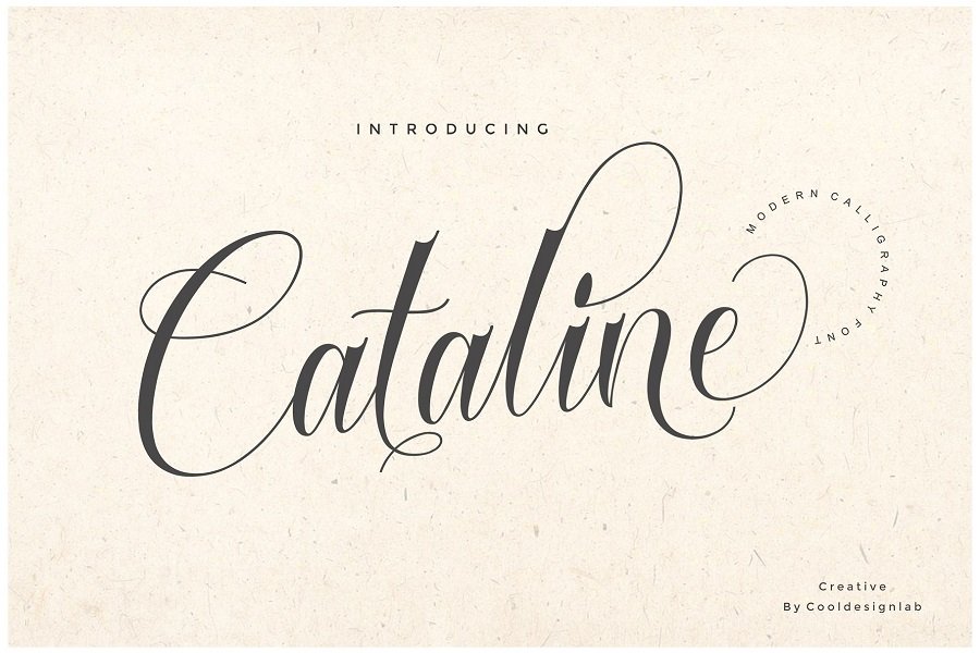 Cataline Script Font Demo