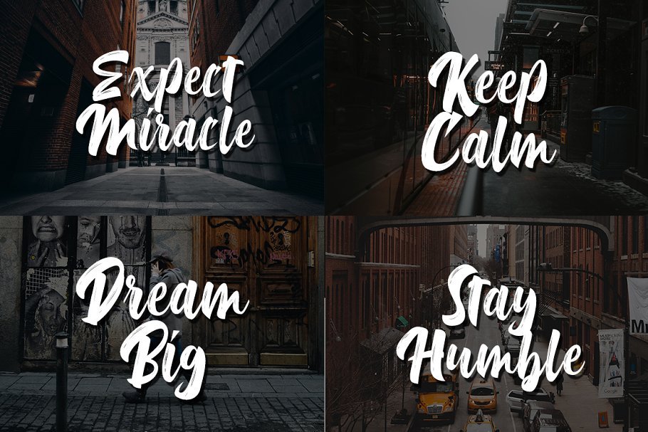 Delimax Brush Font Demo