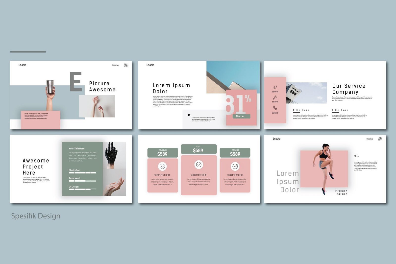 Enable Free Presentation Template