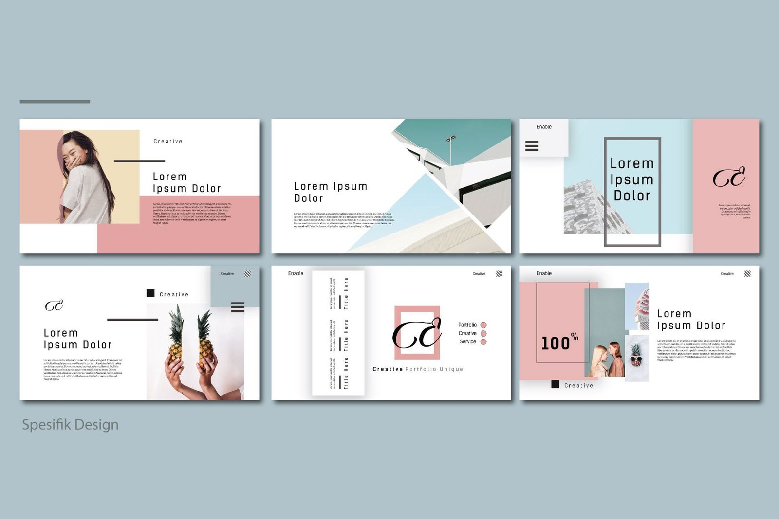 Enable Free Presentation Template