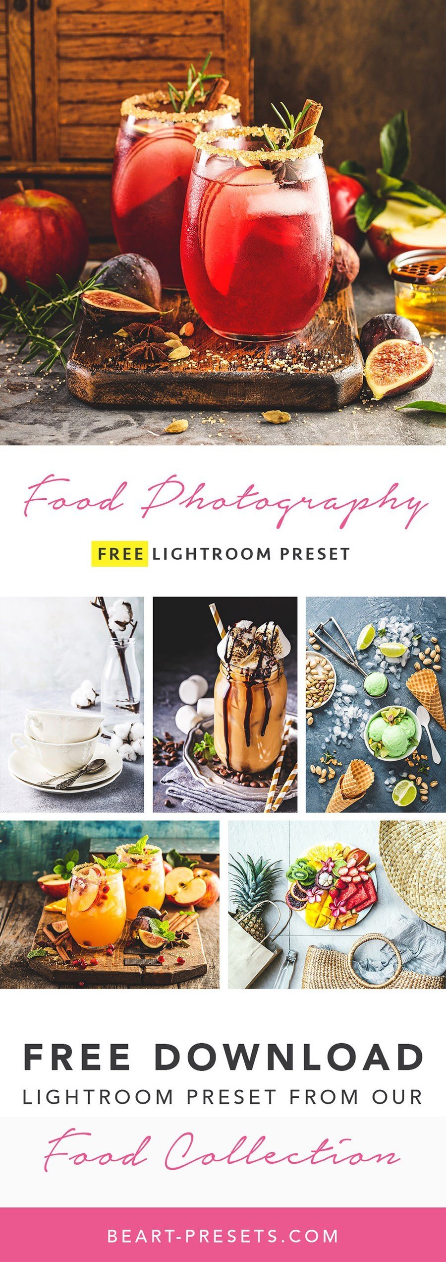 Food Free Lightroom Presets