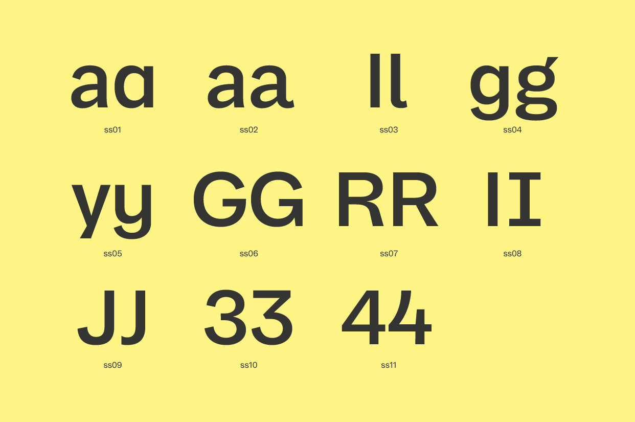 Franca Font Family Demo
