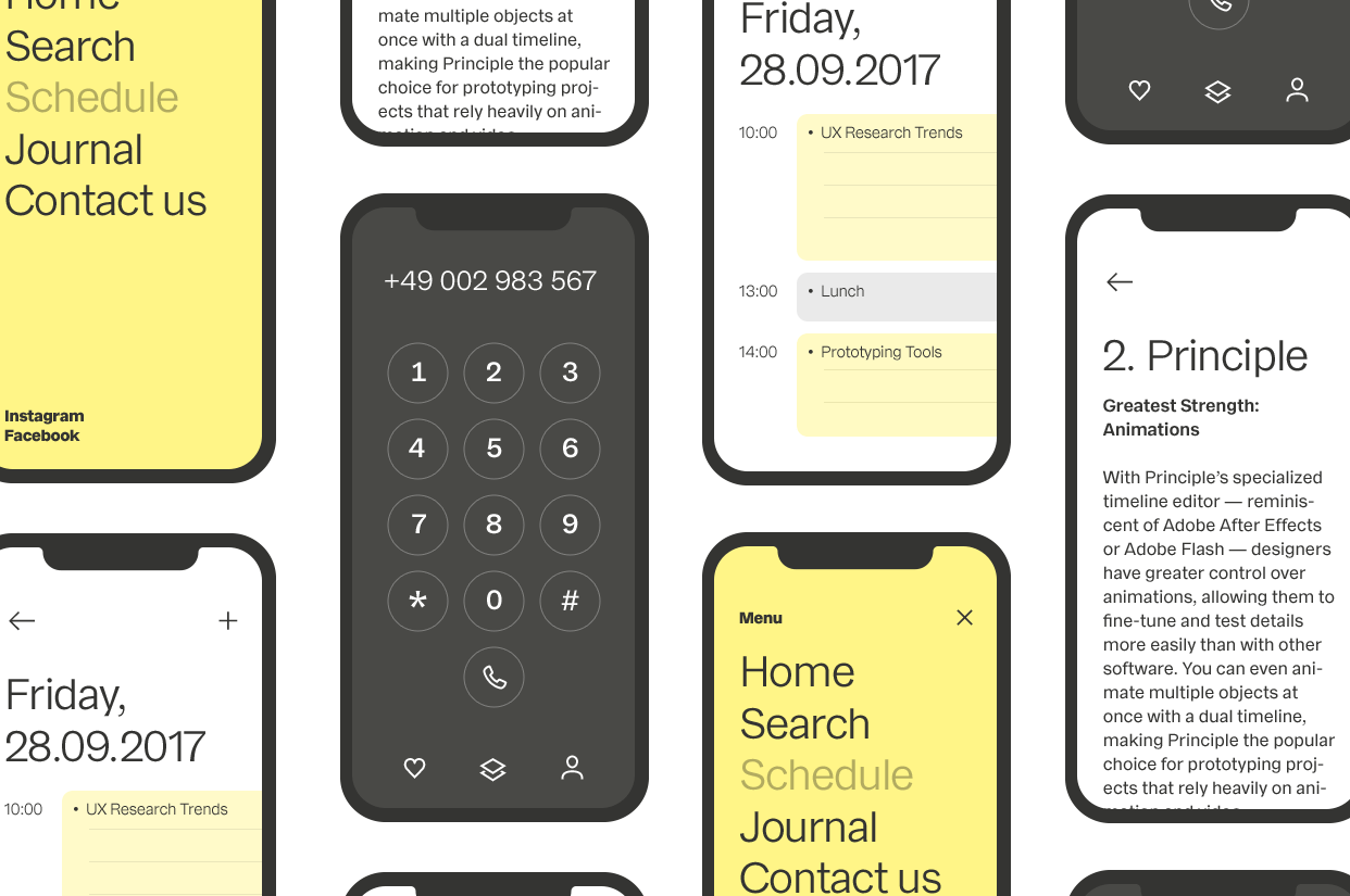 Franca Font Family Demo