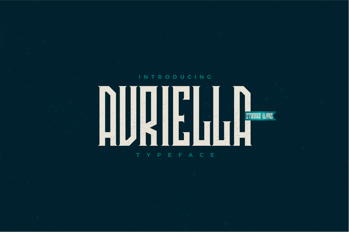Avriella Display Font Demo