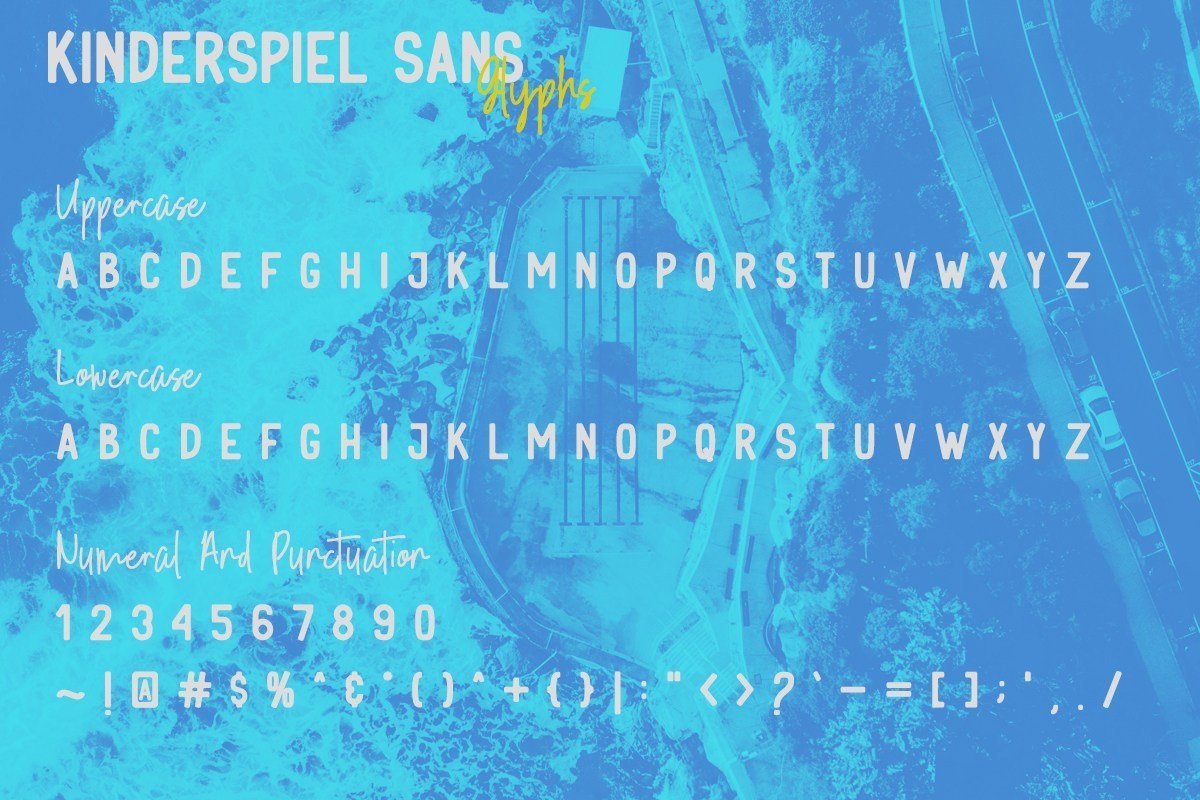 Free Kinderspiel Font Duo Demo