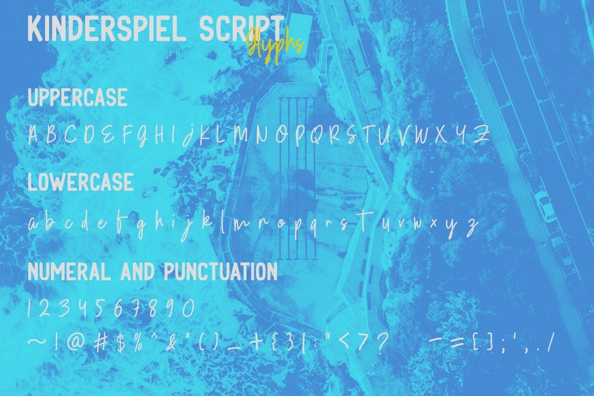 Free Kinderspiel Font Duo Demo