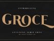 Groce Stylistic Serif Font