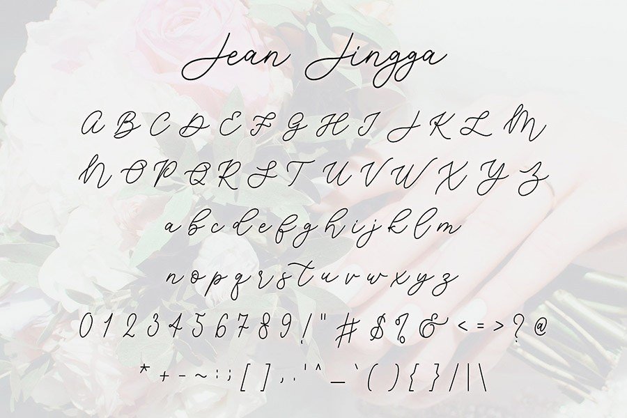 Jean Jingga Script Free Demo