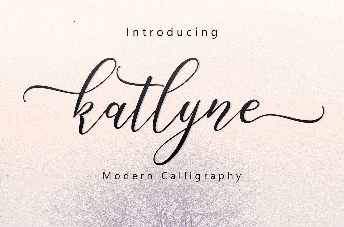 Katlyne Script Free Demo