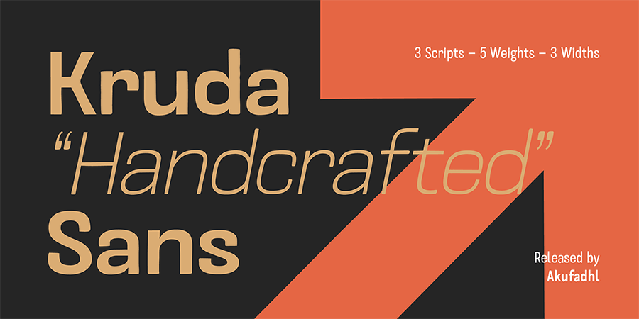 Kruda Sans Serif Demo
