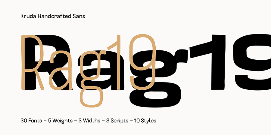 Kruda Sans Serif Demo