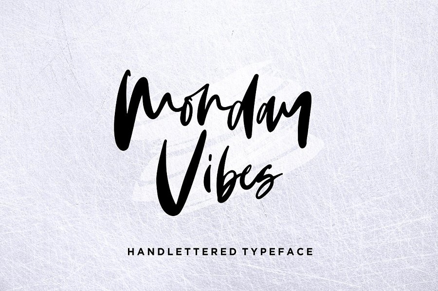 Monday Vibes Handwritten Font
