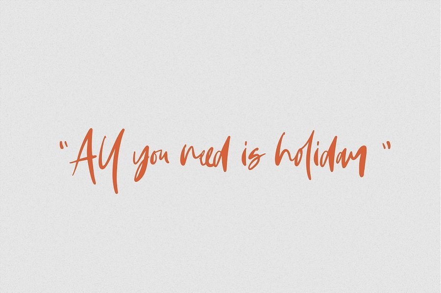 Monday Vibes Handwritten Font