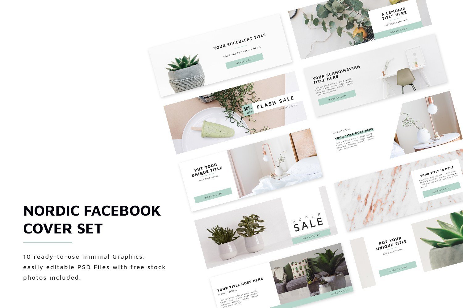 Nordic Facebook Cover Set