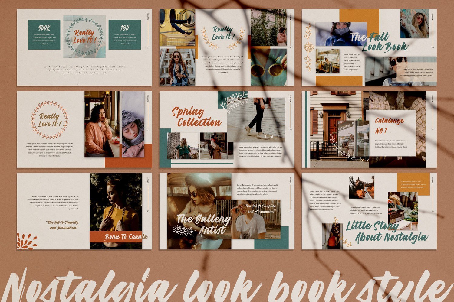 Nostalgia Free Powerpoint Template
