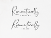 Romantically Script Font Demo