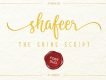 Shafeer Handlettering Font Duo