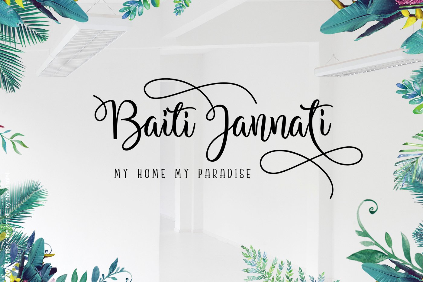 Shafeer Handlettering Font Duo