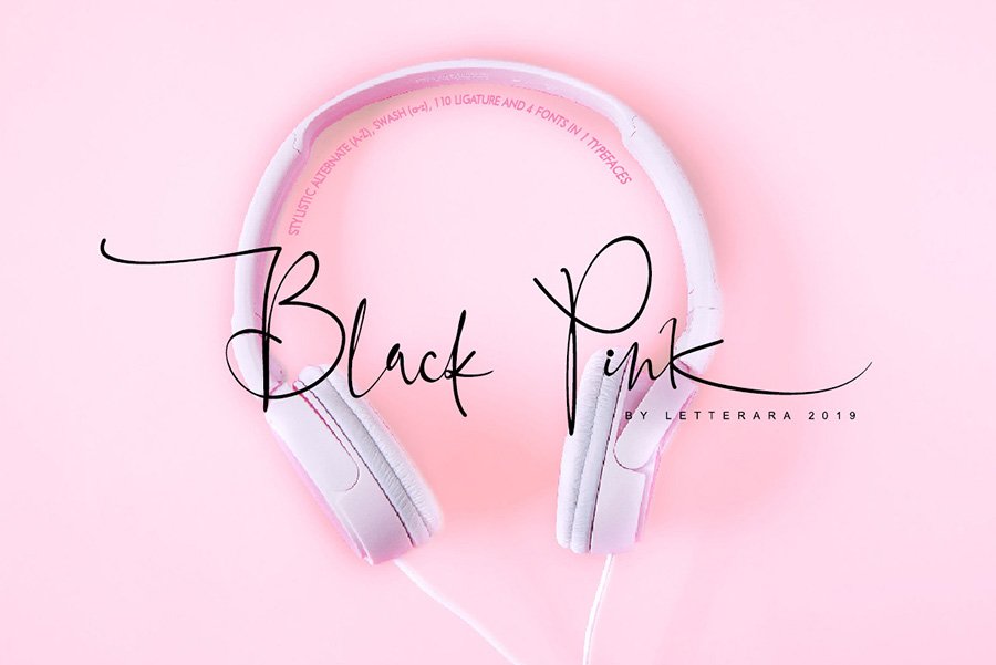 Black Pink Signature Script