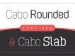 Cabo Rounded Slab Font