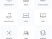 35 Linear Services Icons