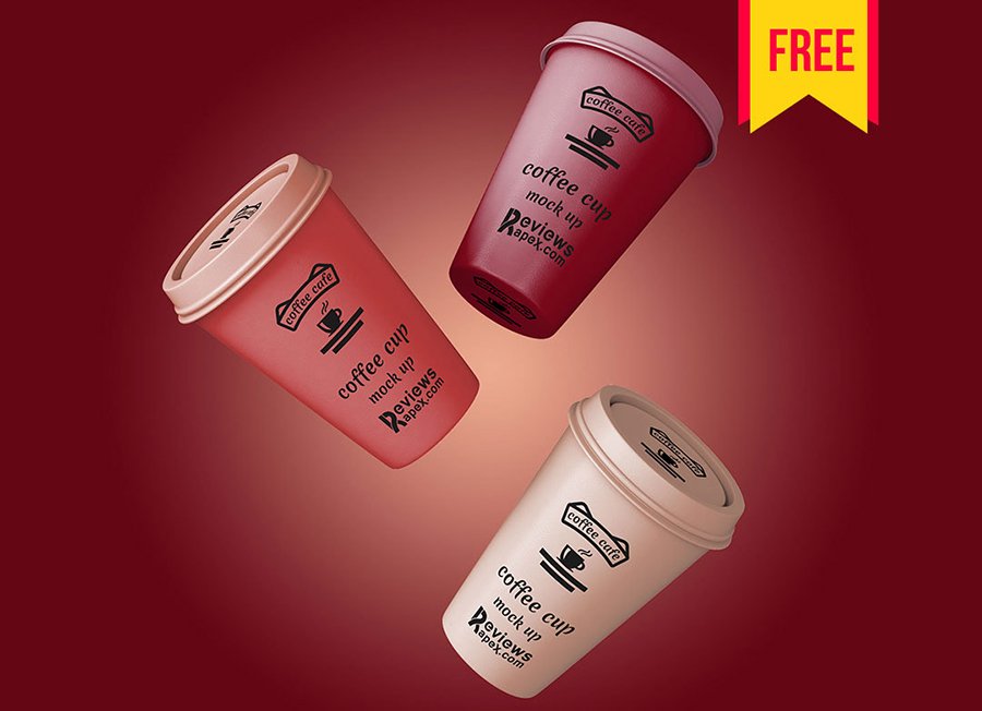 Paper Coffee Cup Mockup