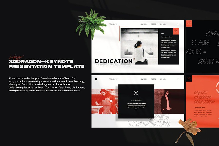 XGDragon Presentation Template