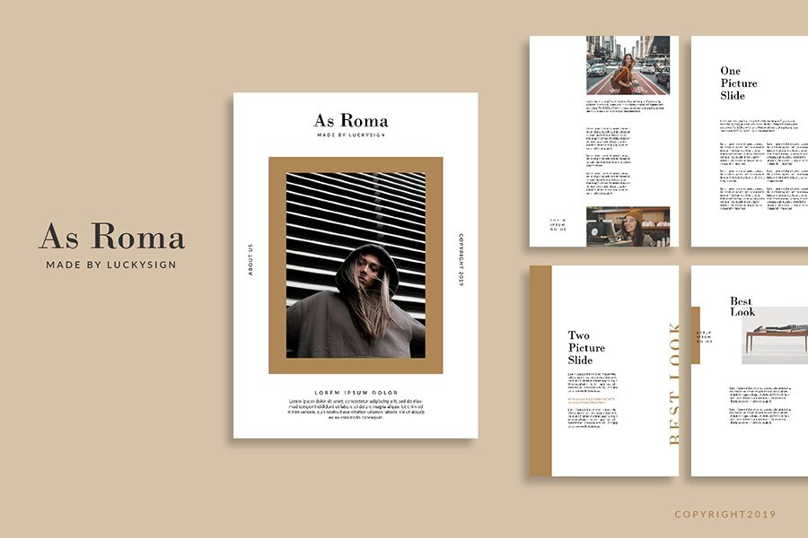 As Roma Magazine Template