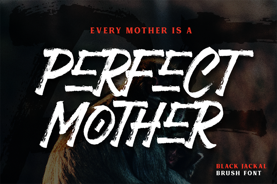 Black Jackal Brush Font
