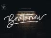 Bratarini Handwriting Font Demo
