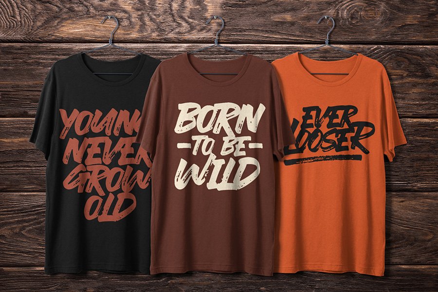 Ever Looser Wild Brush Font