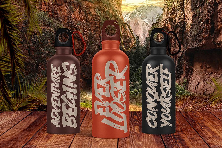 Ever Looser Wild Brush Font