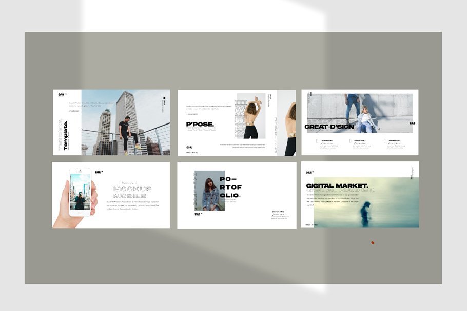 Hamilton Presentation Template