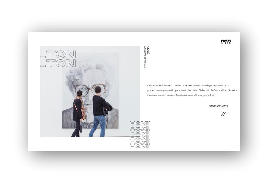 Hamilton Presentation Template