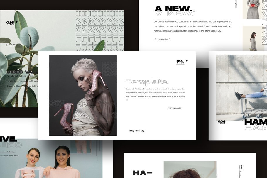 Hamilton Presentation Template