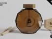 Free Honey Bottle Mockup