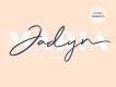 Jadyn Maria Luxury Font