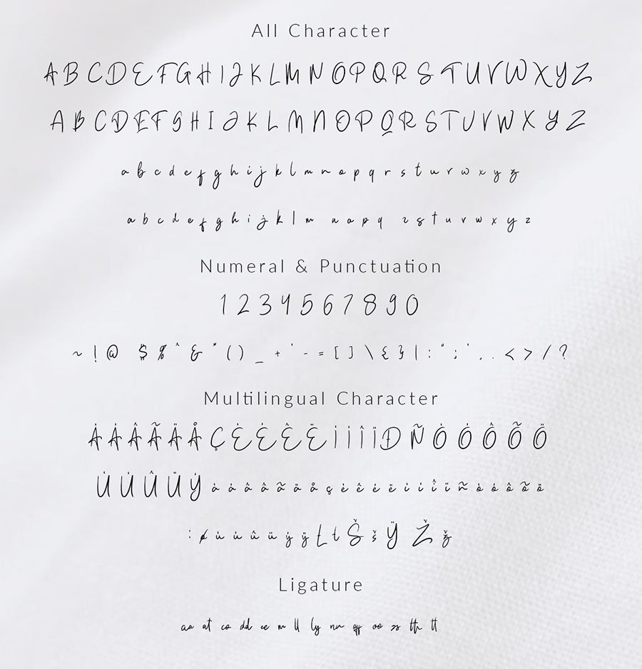 Kathlyn Signature Font Demo