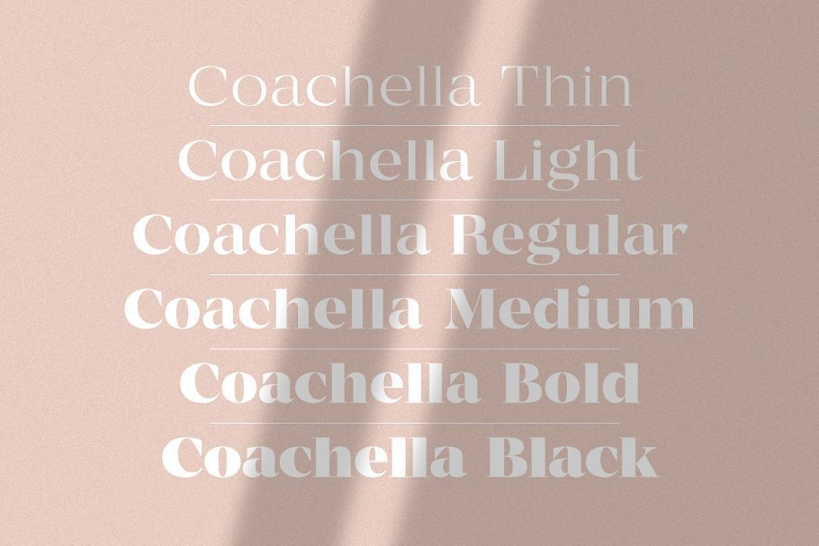MADE Coachella Font Family