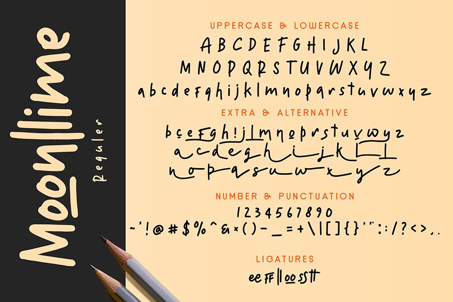 Moonllime Free Font Demo