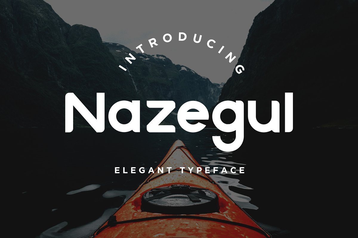 Nazegul Free Display Sans